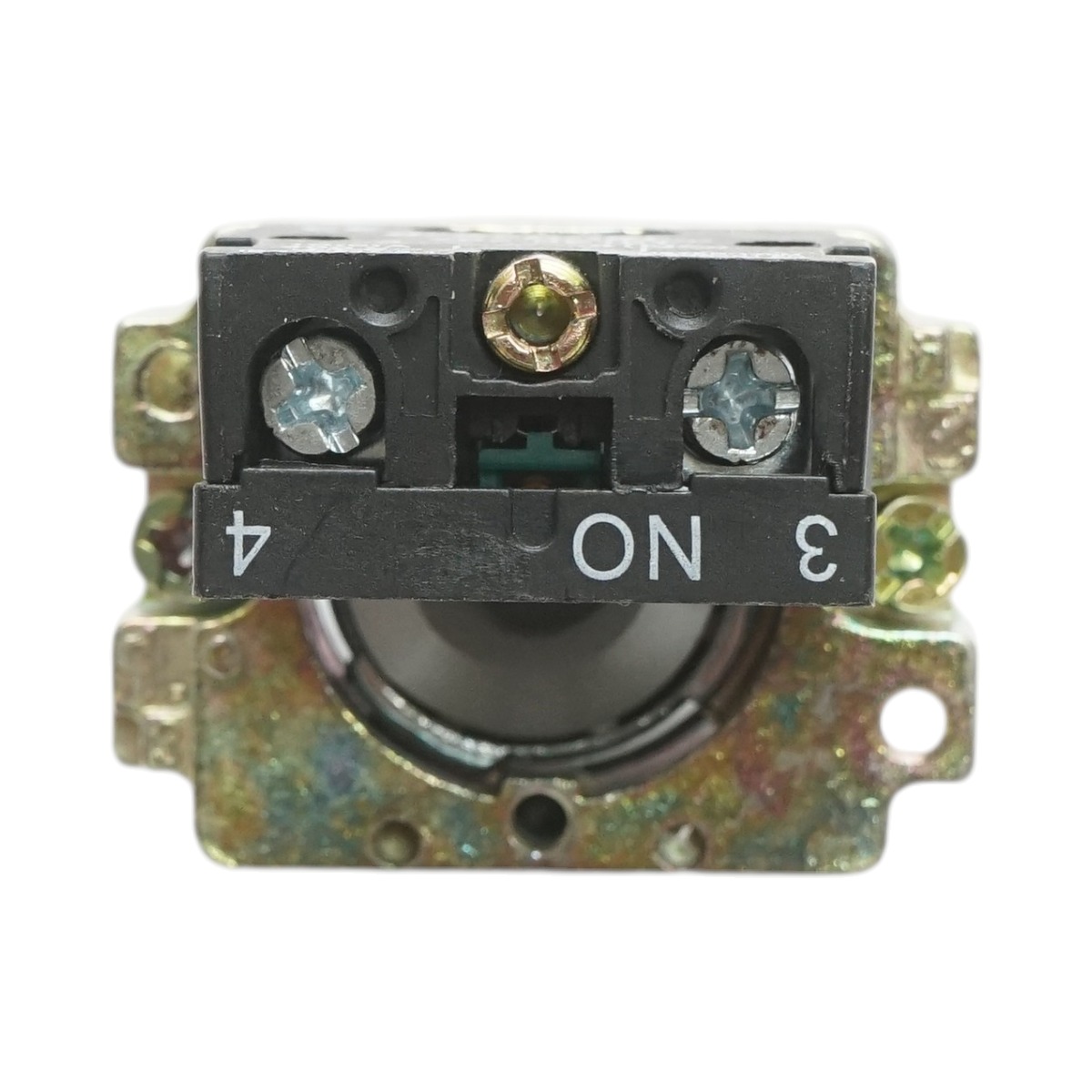 Selector 2 pozitii cu retinere negru 1NO, 400V/10A, LAY5-BD21C Breckner Germany