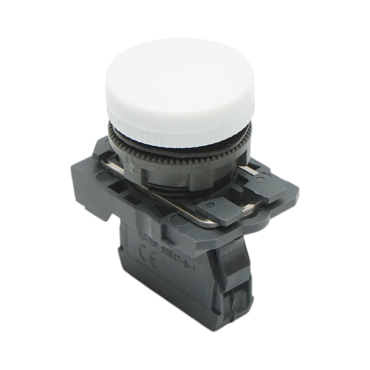 Indicator semnalizare LED alb 1NO+1NC, 220V, 14mA, TB5 Breckner Germany