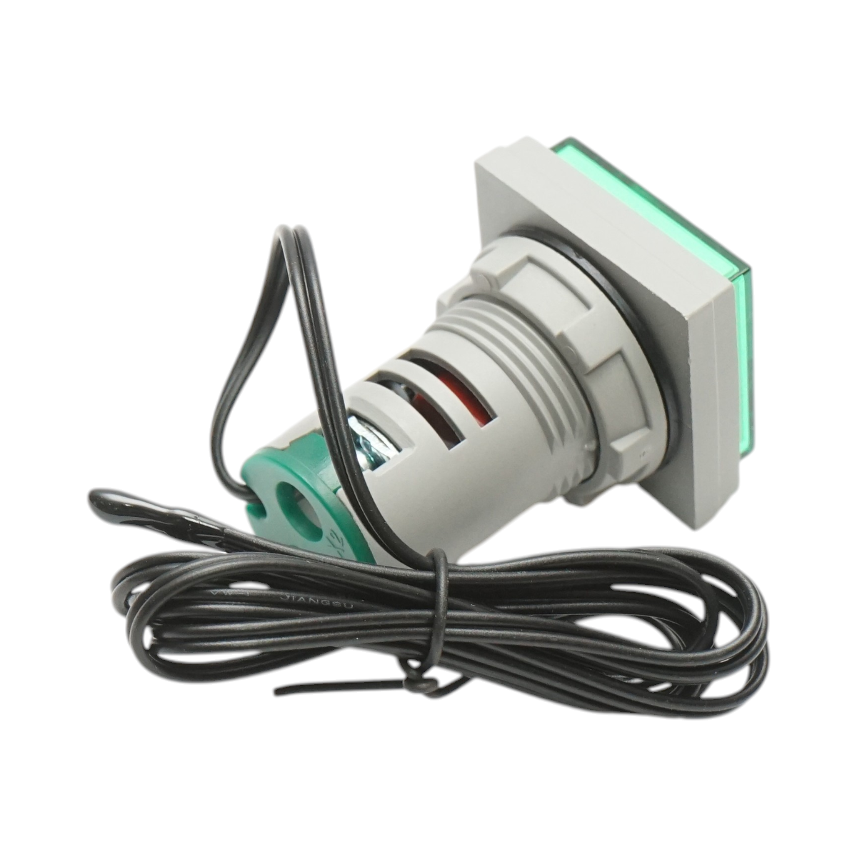 Indicator digital temperatura cu sonda LED verde 220V/380V AC ?� 22mm Breckner Germany