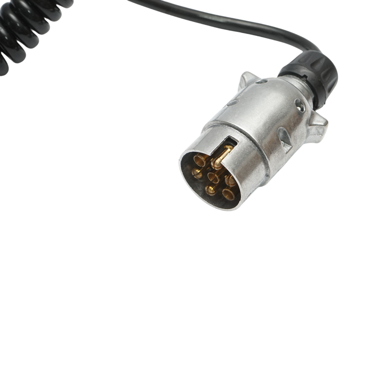 Telecomanda industriala cu 2 comenzi, cablu spiral si fisa priza 7 pini Breckner Germany