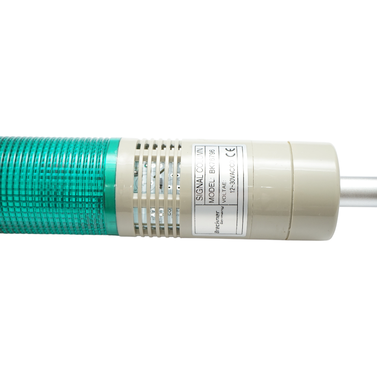 Coloana semnalizare LED 12-30V AC cu buzzer/sirena, rosu-verde-galben, Breckner Germany