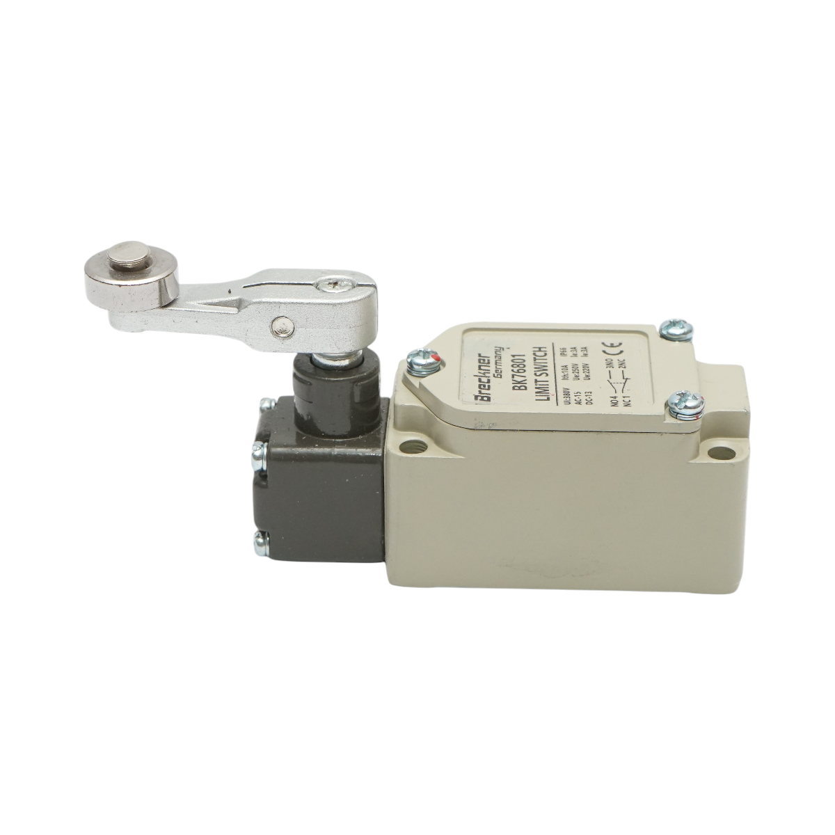 Intrerupator de limita cu brat reglabil si rola 380V 1NO+1NC IP66 Breckner Germany