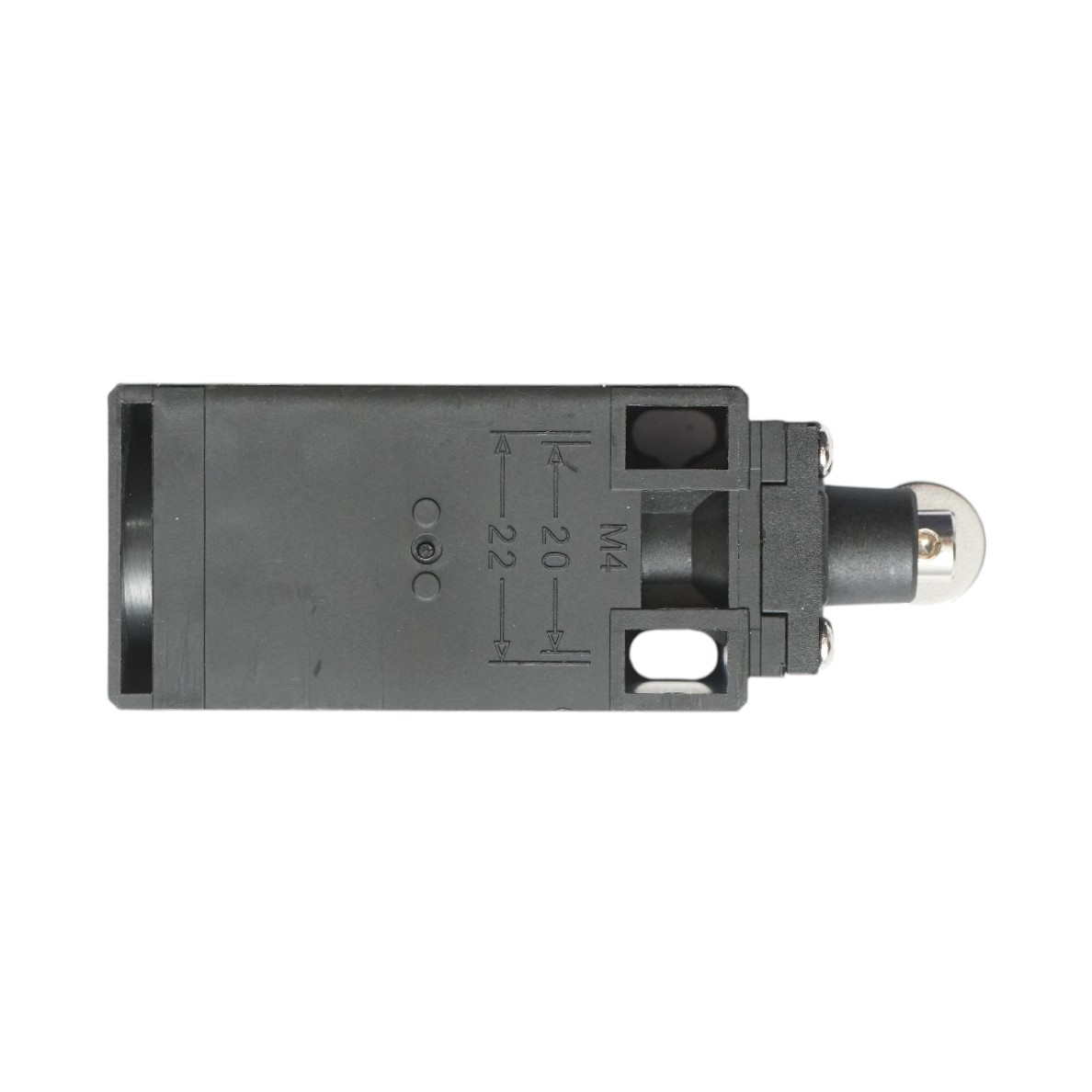 Intrerupator limita cu actuator tip piston si rola orizontala 250V/380V, 10A IP65 Breckner Germany