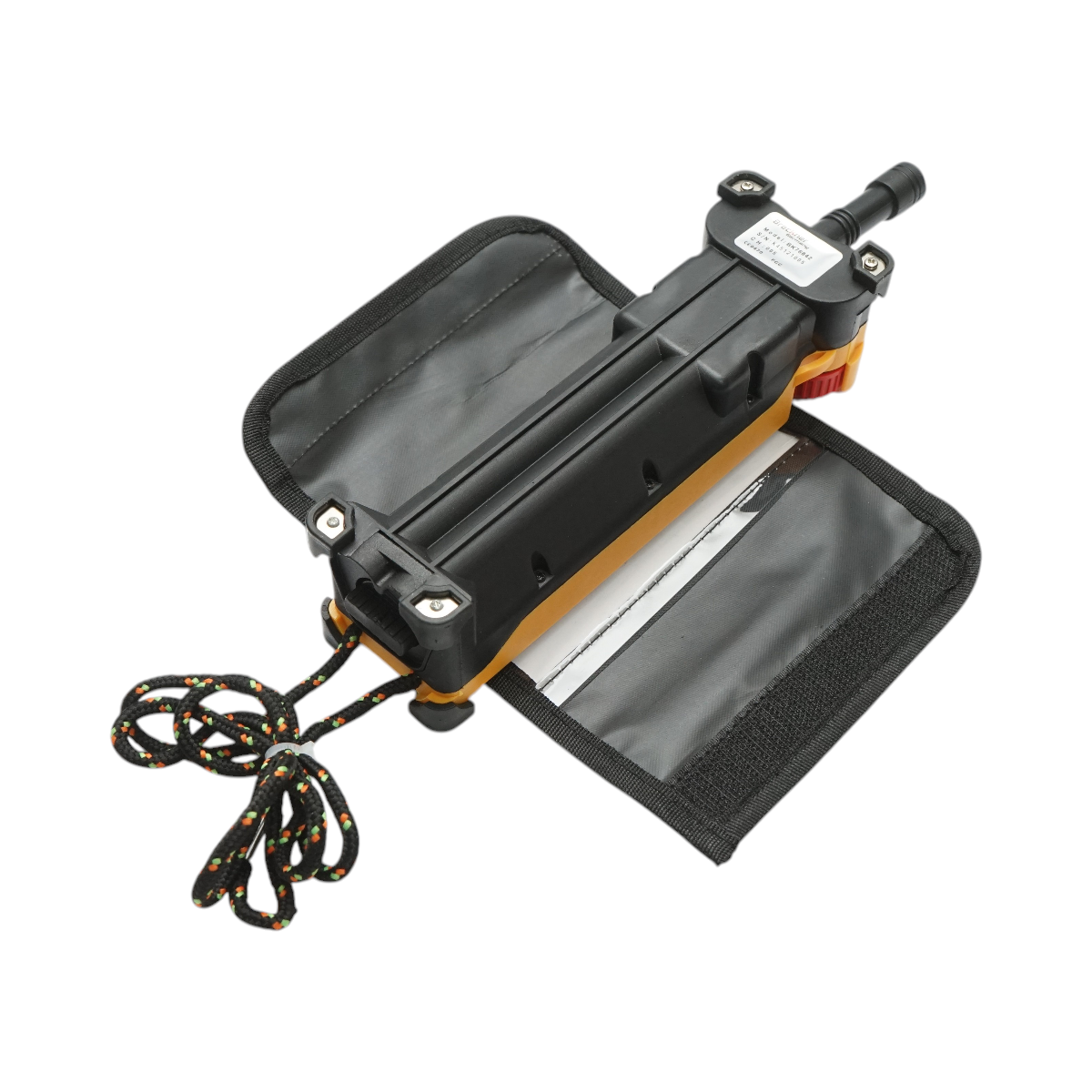 Telecomanda industriala wireless Breckner Germany, receptor AC 380V, 12 butoane, IP65, 433 MHz, contact 8 A, distanta <200 m, cablu 1.65 m, -40 pana la +85 C