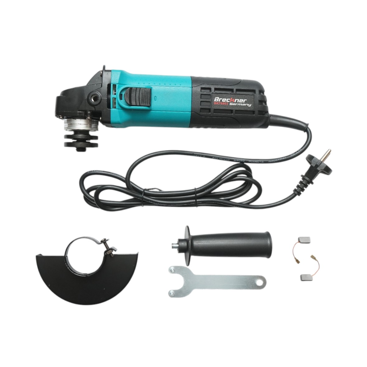 Polizor unghiular (flex) Breckner Germany 600W, 220V, 50Hz, turatie 11000 r/min, disc 115 mm