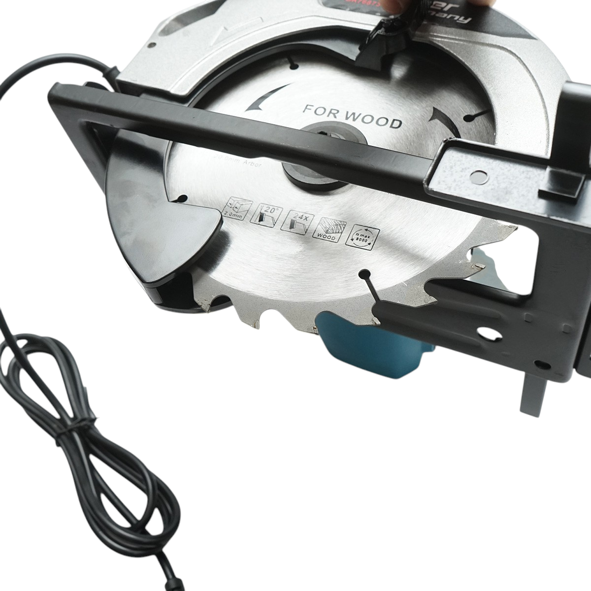 Fierastrau circular de mana Breckner Germany 1600W, 220V/50Hz, disc 185 mm, unghi taiere 0-45, turatie 4700 r/min