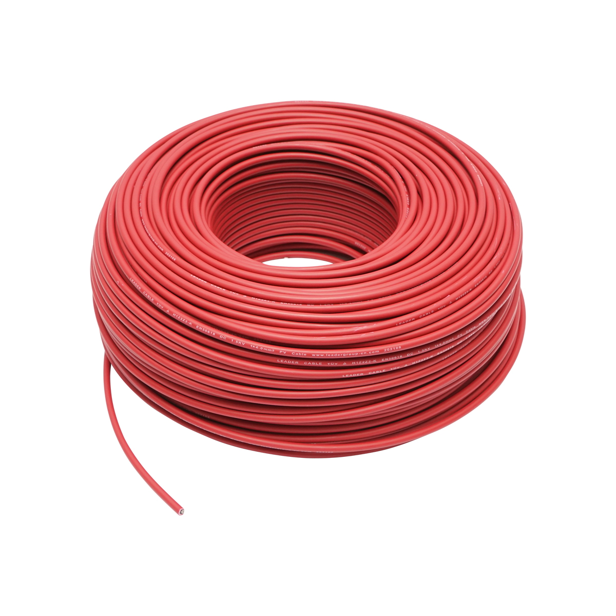 Rola cablu panou solar 4mmx200m rosu 1.5KV, H1Z2Z2-K Breckner Germany