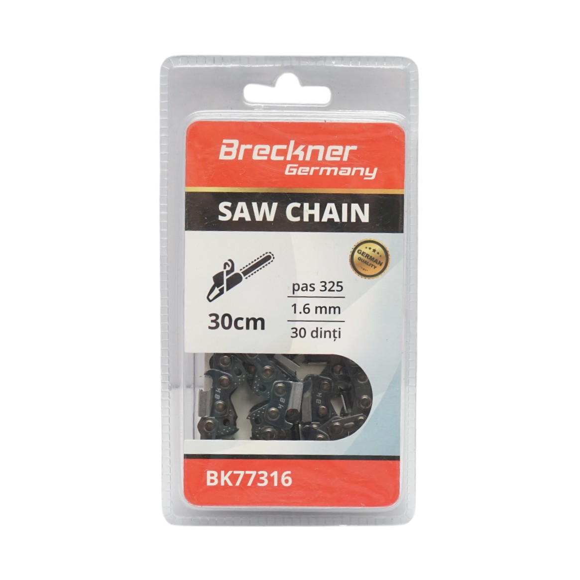 Lant drujba pas 325, 30 de dinti, 1.6mm, lungime 30cm Breckner Germany