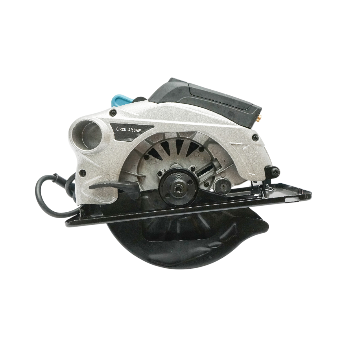 Fierastrau circular de mana 1500 W, 4700 rpm, disc 185x20 mm, adancime taiere 65 mm la 90 grade / 45 mm la 45 grade, alimentare 220 V 50 Hz