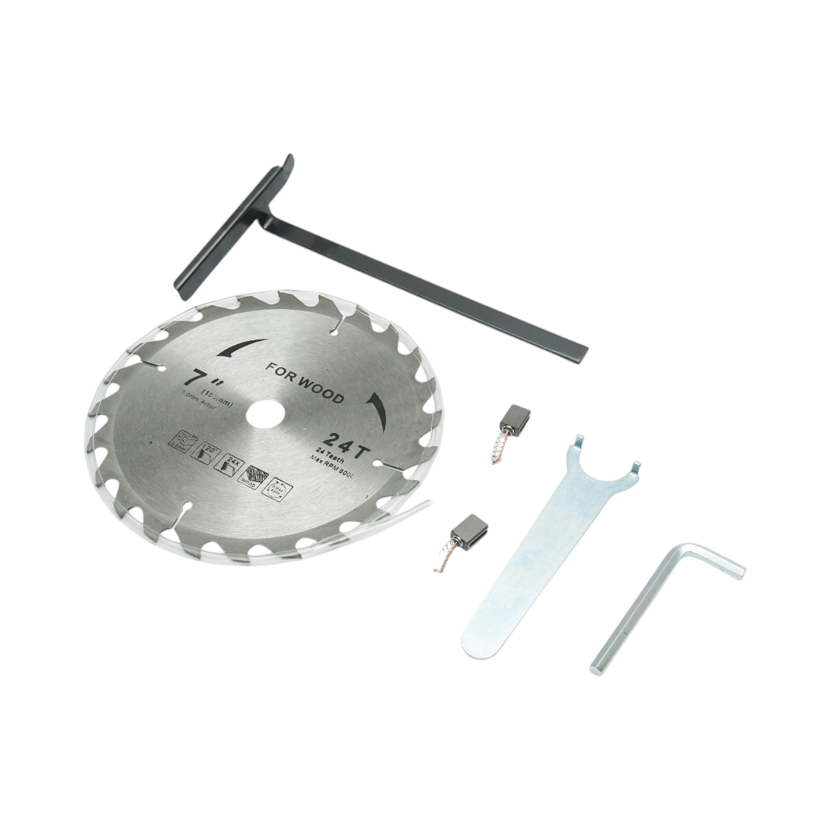 Fierastrau circular de mana 1500 W, 4700 rpm, disc 185x20 mm, adancime taiere 65 mm la 90 grade / 45 mm la 45 grade, alimentare 220 V 50 Hz