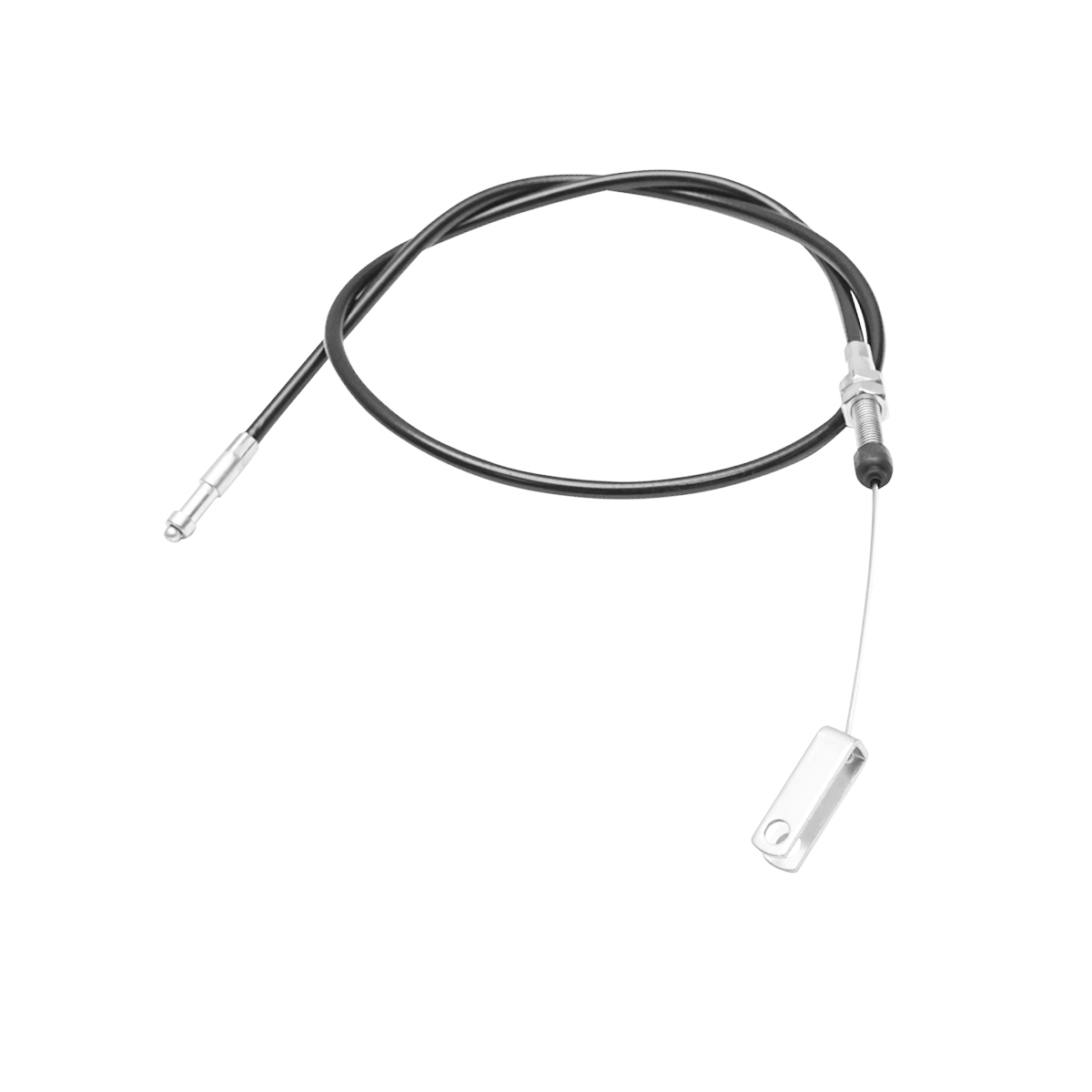 Cablu acceleratie pedala motor Perkins pentru Massey Ferguson Seria 300, Lungime 977 mm, cod OEM 3759024M91, Breckner Germany