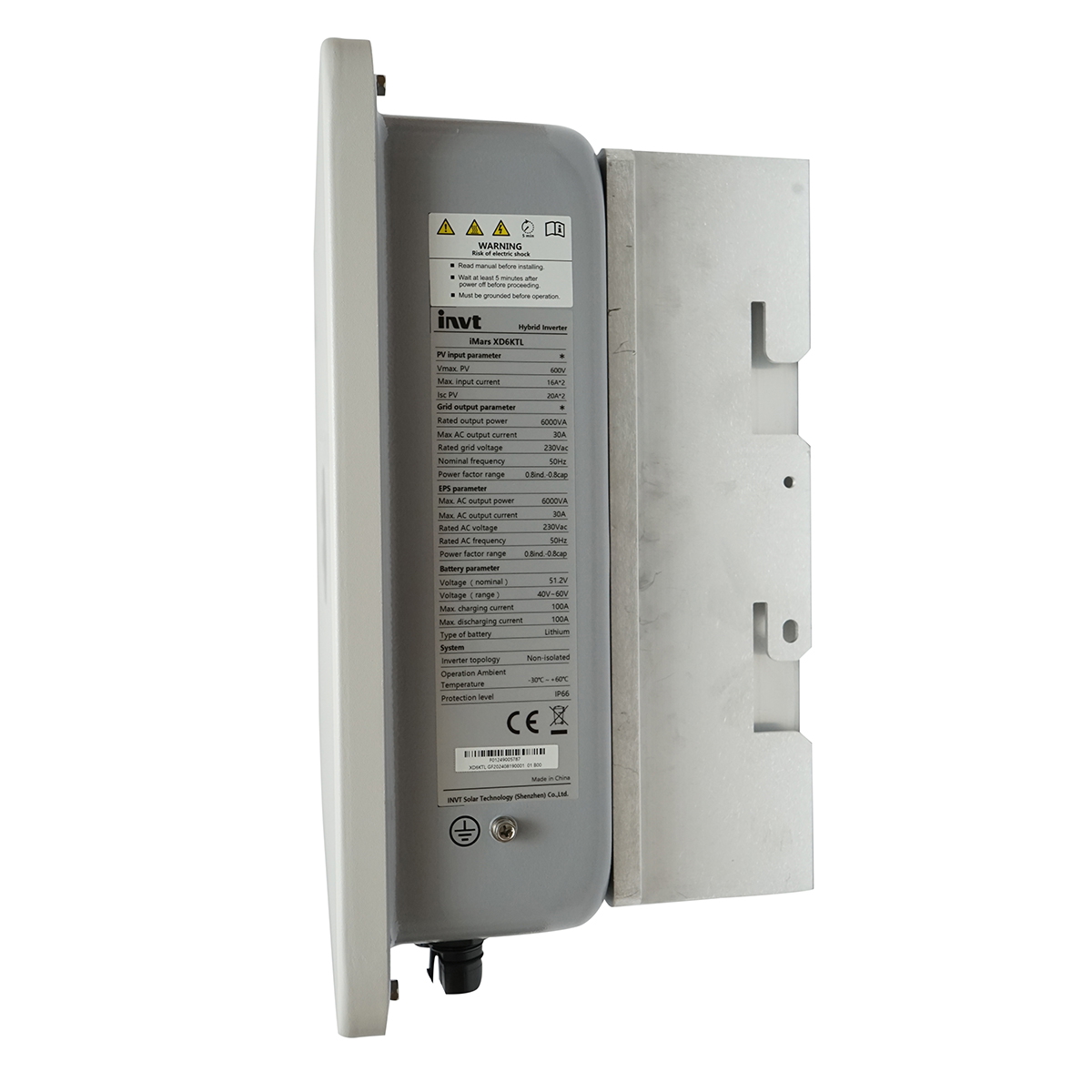 Invertor hybrid 6KW ON/OFF-GRID LCD WIFI, 2xMPPT, monofazic, prosumator iMars XD6KTL INVT