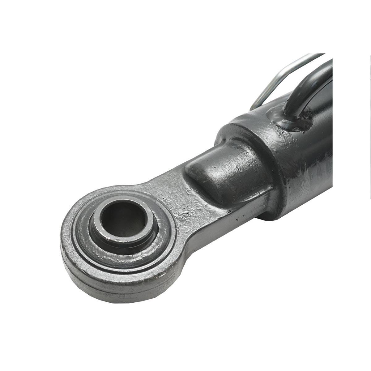 Tirant central reglabil hidraulic cat. 2-2, 600 mm inchis, cursa 280 mm, nuca 26 mm, tija 40 mm, cilindru 70 mm, racord M16, furtun 710 mm, 13.20 kg