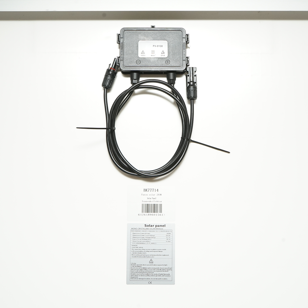 Panou solar 280W Breckner Germany fotovoltaic monocristalin 1560x880x35mm