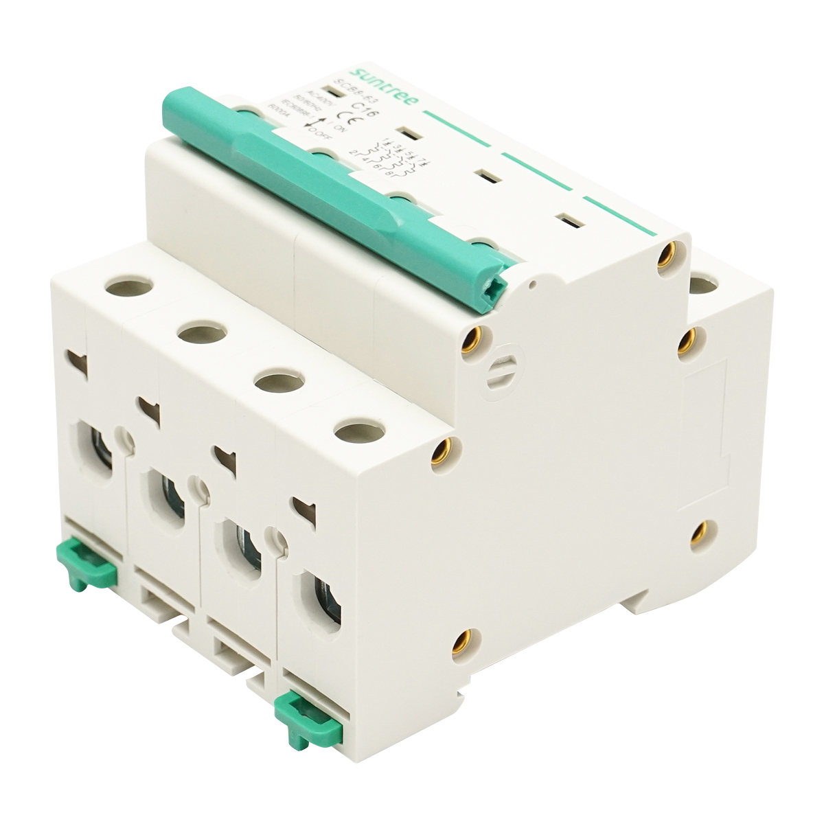 Siguranta automata tip intreruptor 4P, 16A 400VAC Suntree
