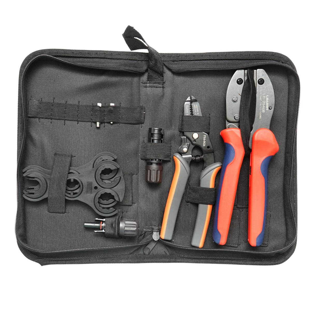 Set 4 scule sertizare cabluri elctrice si conectori MC4 panouri fotovoltaice