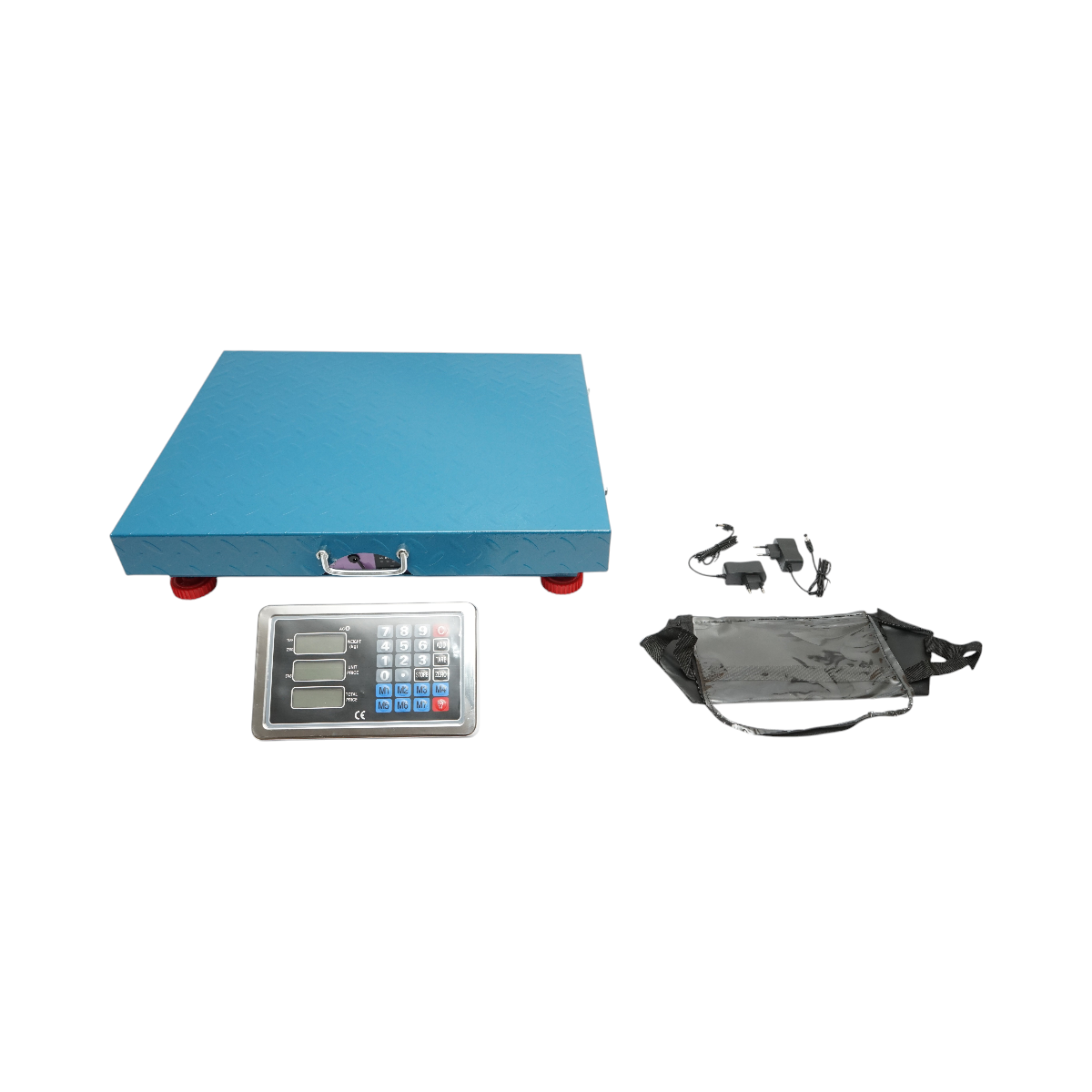 Cantar electronic de podea fara fir tip platforma Breckner Germany, display WiFi, 700 Kg, afisaj LCD, 500 x 600 x 155 mm, 220 V, baterie 4 V 4 Ah, precizie 100 g