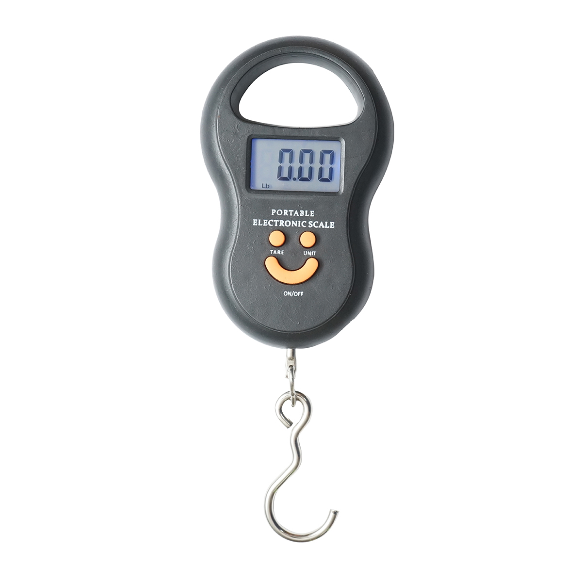 Cantar electronic de mana portabil Breckner Germany, display LCD, capacitate 10 gr - 50 Kg, alimentare 2 baterii AAA