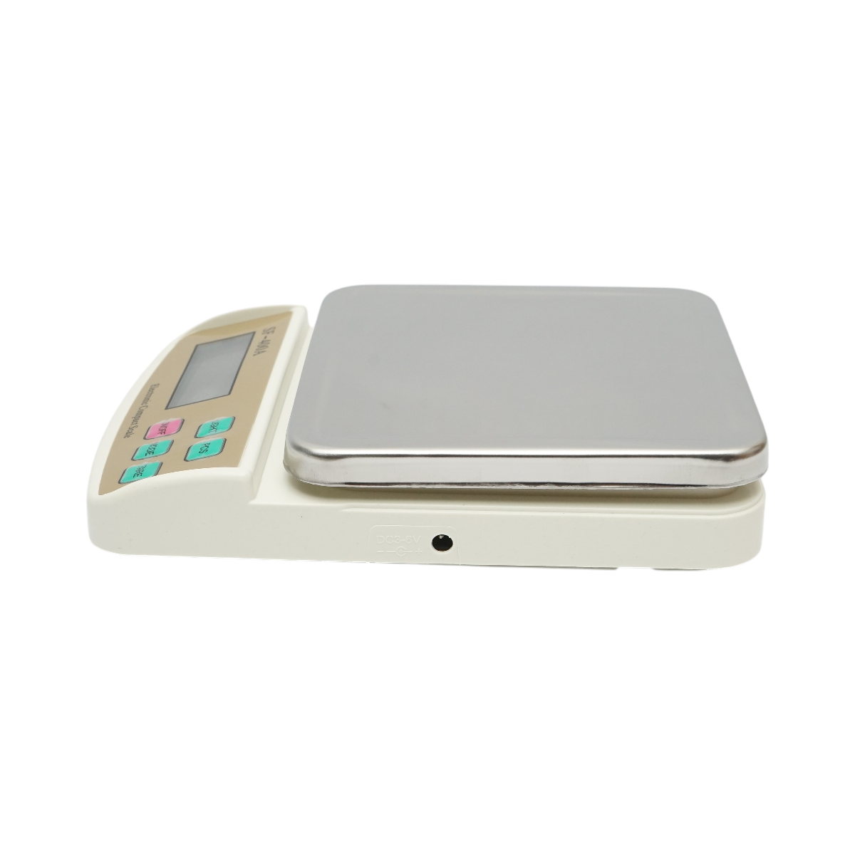 Cantar electronic de bucatarie SF-400A 10 kg, minim 1 g, platforma 155 x 155 mm, LCD, 225 x 165 x 43 mm, functii tara si oprire automata