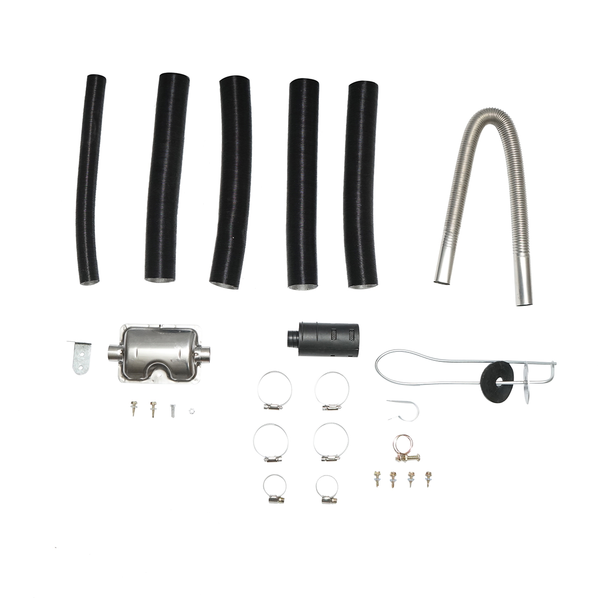 Sirocou incalzitor stationar portabil 12-24V 1-5KW Diesel, display LCD, telecomanda, bujie incandescanta Kyocera, rezervor 5L, 380x170x145 mm, 4.6 Kg Breckner Germany