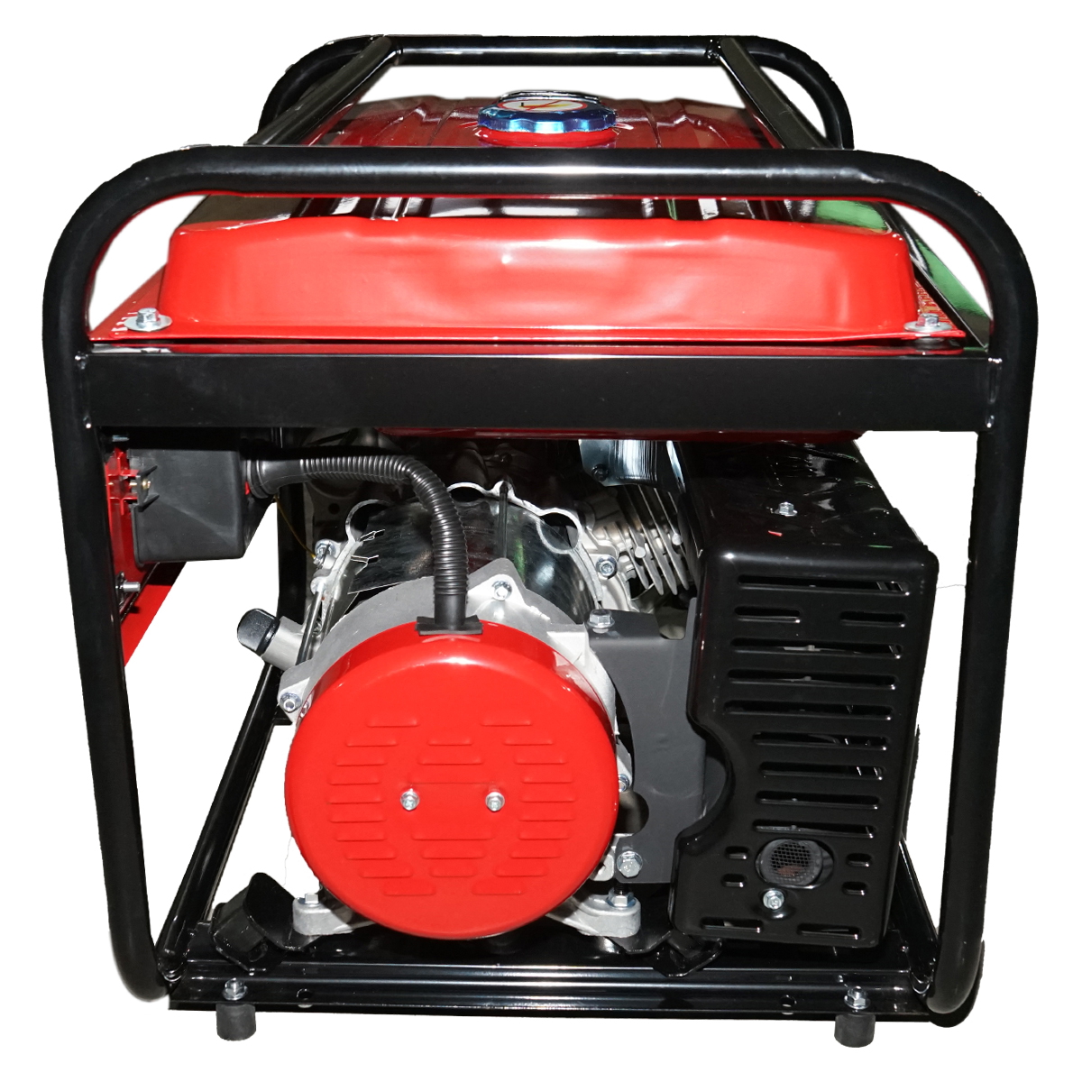 Generator electric Breckner Germany 7.5 kW / 220 V, benzina, motor 17 CP, pornire sfoara, rezervor 25 L, 3 prize monofazice 220 V, 700x535x550 mm, 75 kg