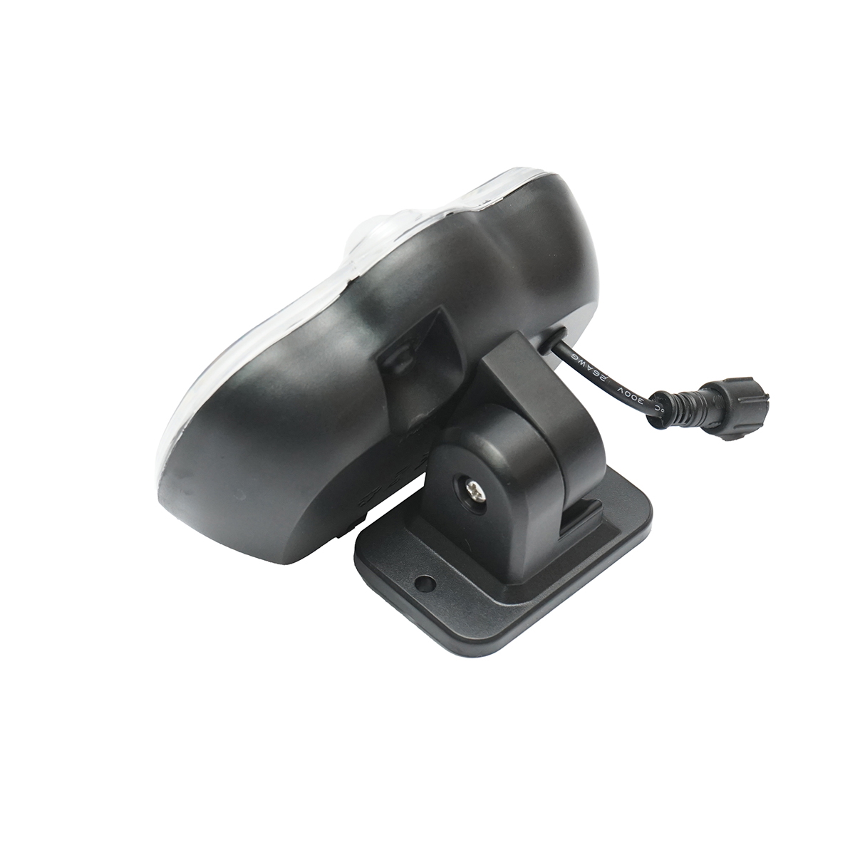 Lampa solara LED de perete tip proiector 76 LED, panou 5V 0.8W, baterie 3.7V 1200mAh, senzor miscare, cablu 3m, IPX4, 127x101x198 mm, 0.3 kg, Breckner Germany