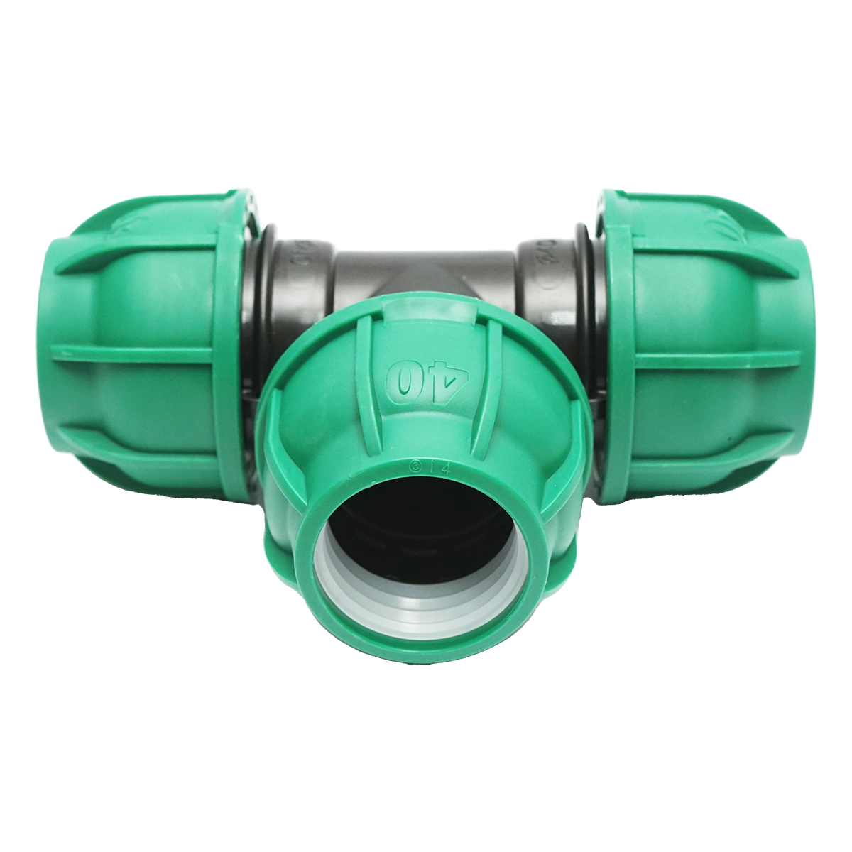 TEU egal compresiune D40x40x40mm PN10 Bar pentru sisteme de irigatii