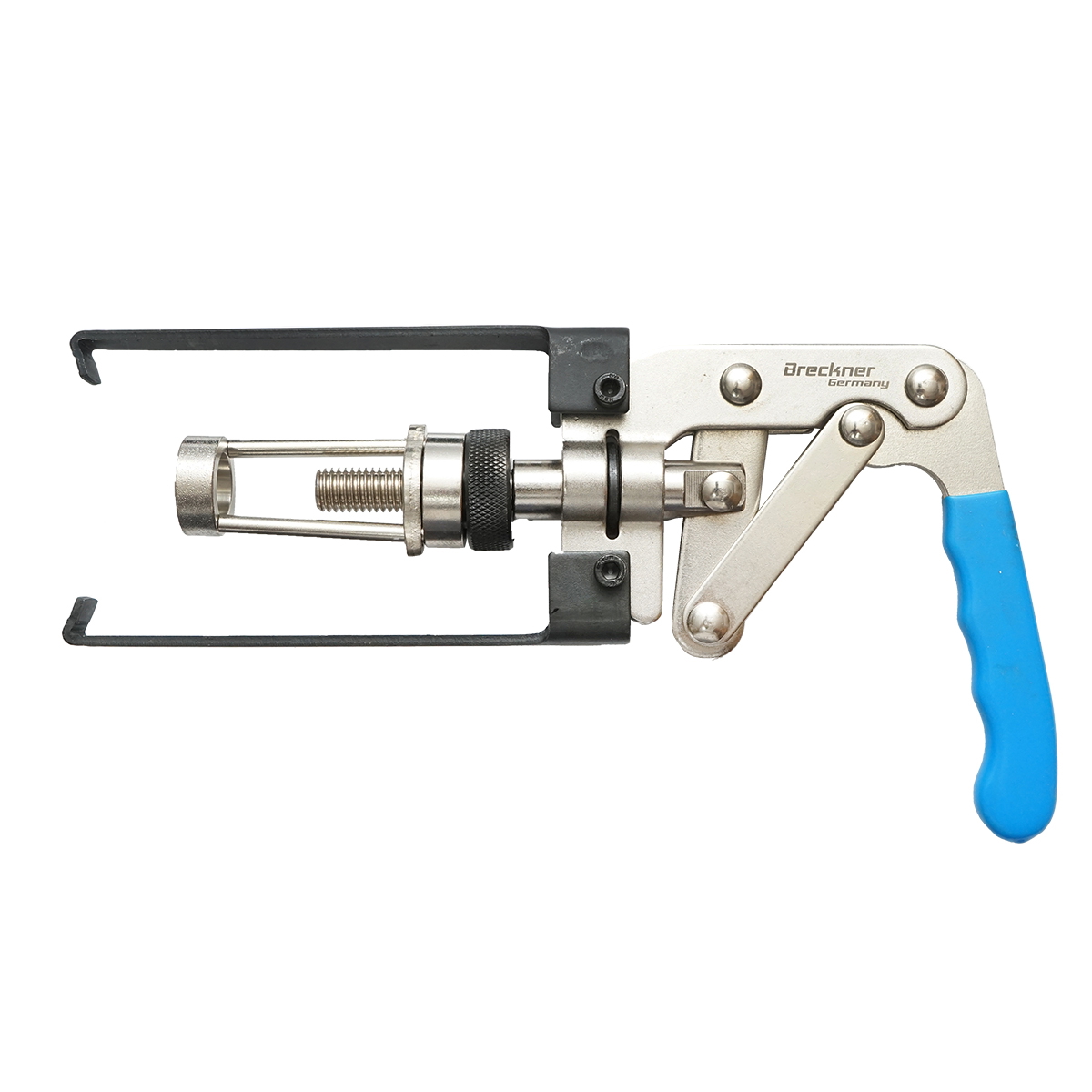 Cleste presa demontare arcuri supape Breckner Germany, compresie si extractie fara demontare chiuloasa, pentru motoare OHV OHC CHV