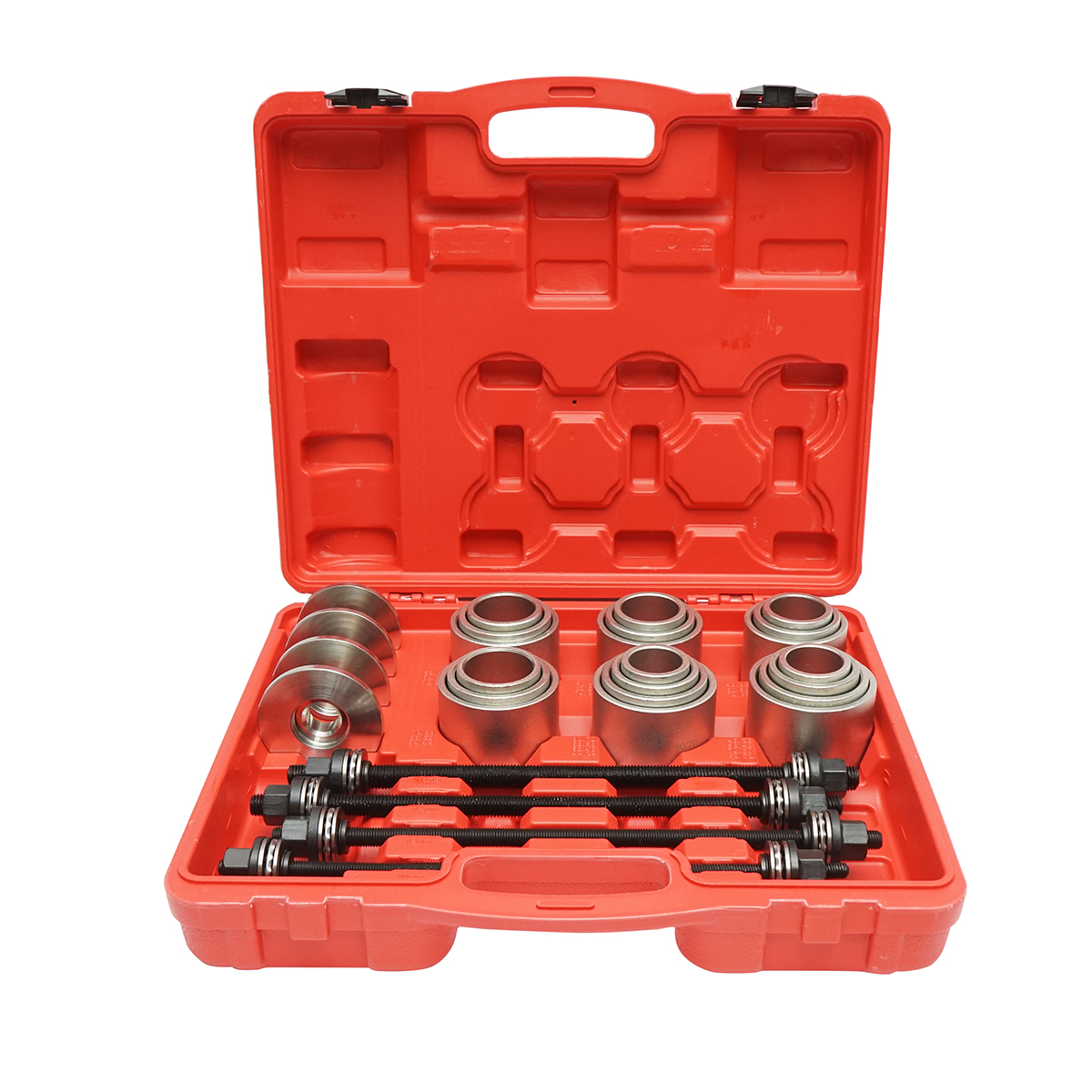 Trusa presa extras, montat si demontat bucse, rulmenti 28 piese Breckner Germany