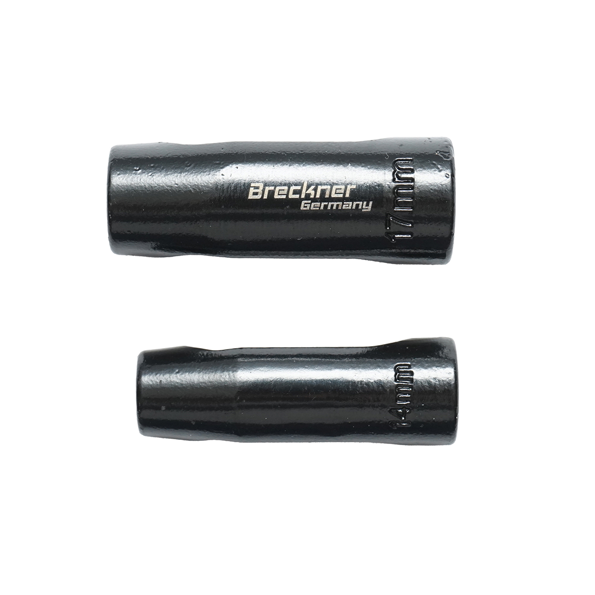 Set 2 chei tubulare conducte injectoare BMW Breckner Germany, pentru N54 N63 S63, deschidere laterala 180 grade, tubulara 12 colturi 17 mm 1/2 si 14 mm 3/8