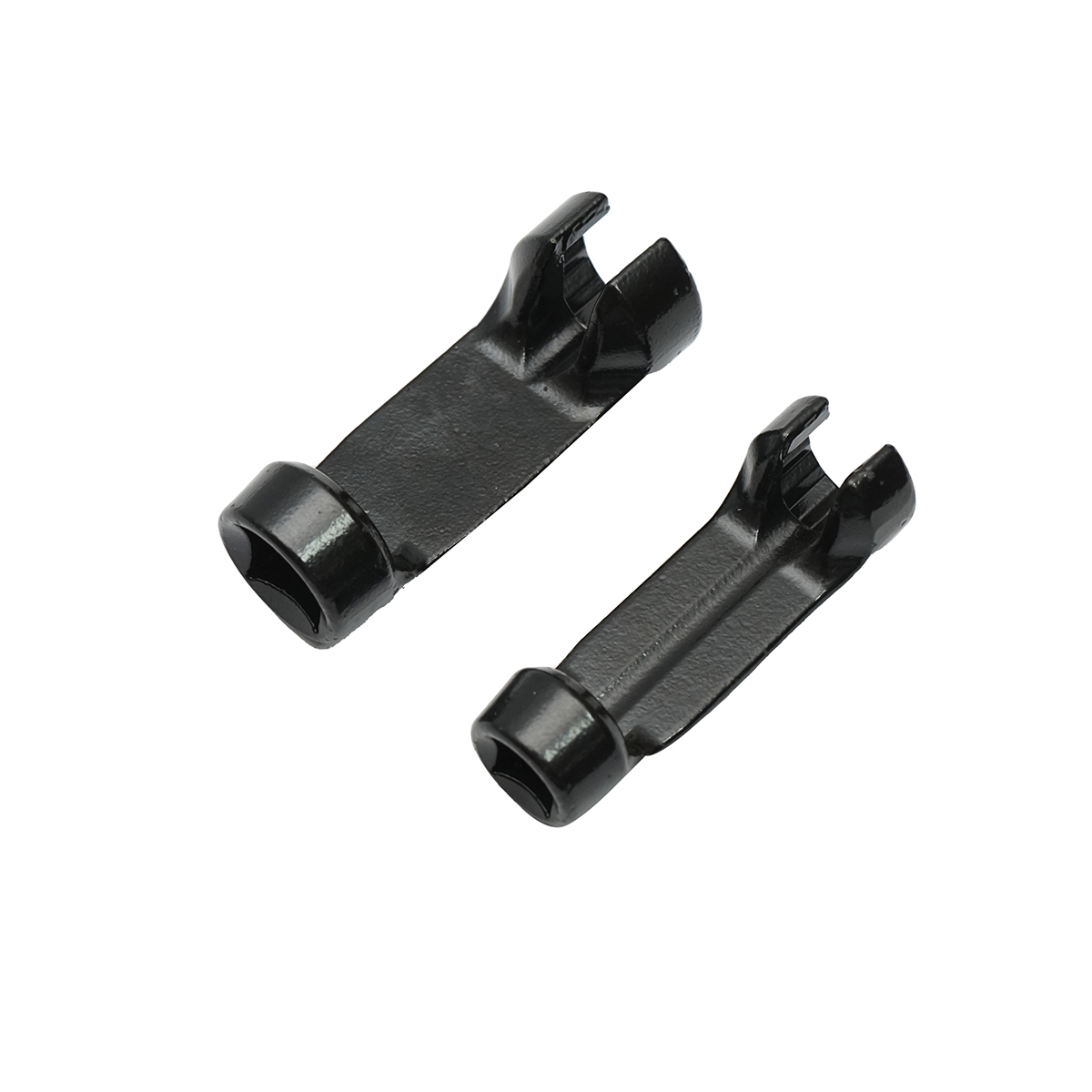 Set 2 chei tubulare conducte injectoare BMW Breckner Germany, pentru N54 N63 S63, deschidere laterala 180 grade, tubulara 12 colturi 17 mm 1/2 si 14 mm 3/8