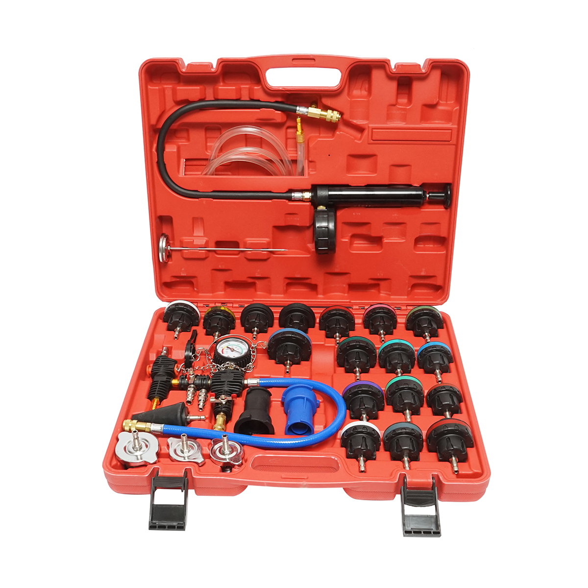 Trusa testare presiune radiator si sistem de racire 28 piese Breckner Germany