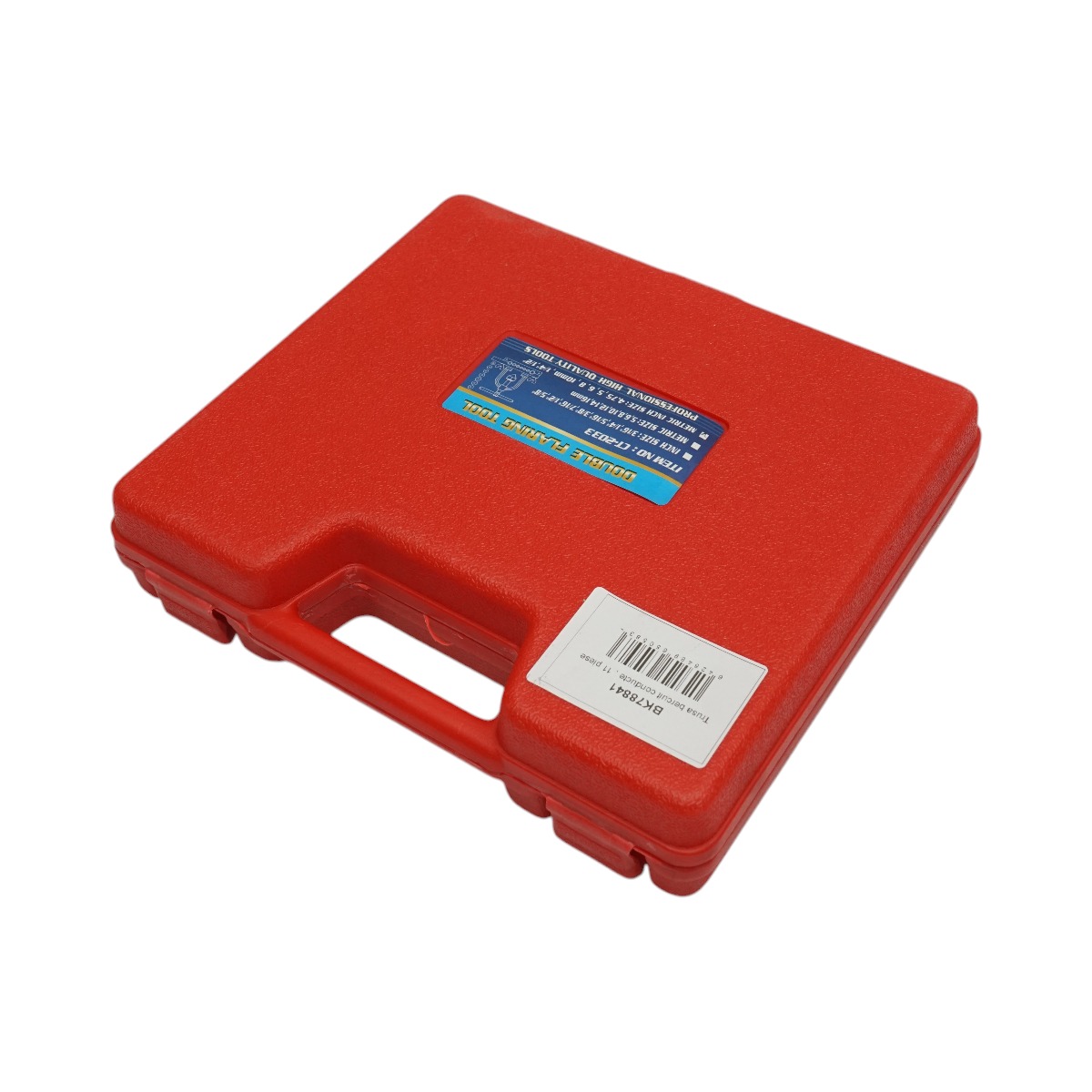 Trusa bercuit conducte frana/tevi 11 piese Breckner Germany, cu taietor 1/8-5/8 (3-16 mm) si debavurator, pentru cupru/aluminiu, grosime perete max 1 mm, falci/duze 4.75, 5, 1/4, 6, 8, 10, 1/2