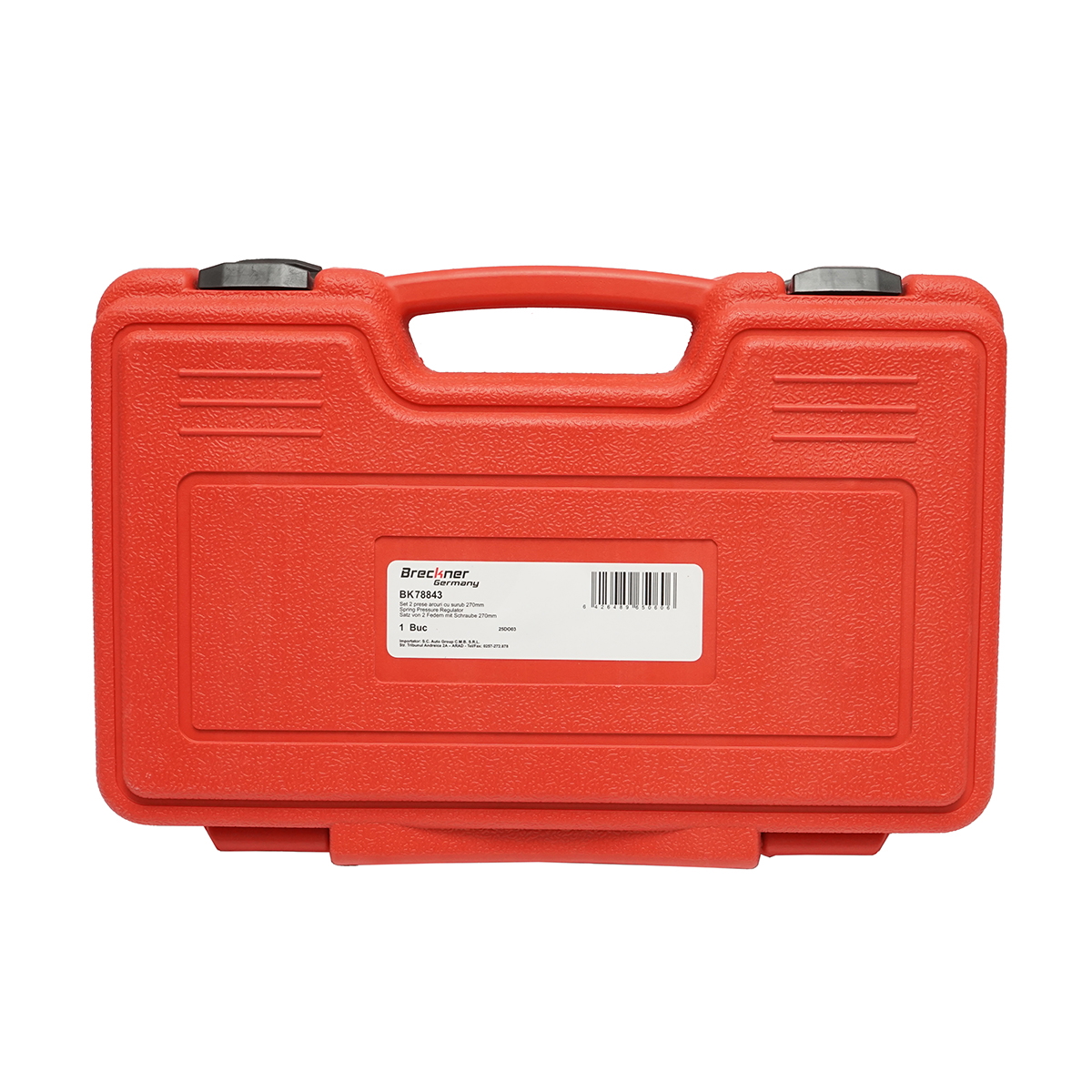 Trusa presa arcuri auto cu surub 370mm, 2 piese, Breckner Germany