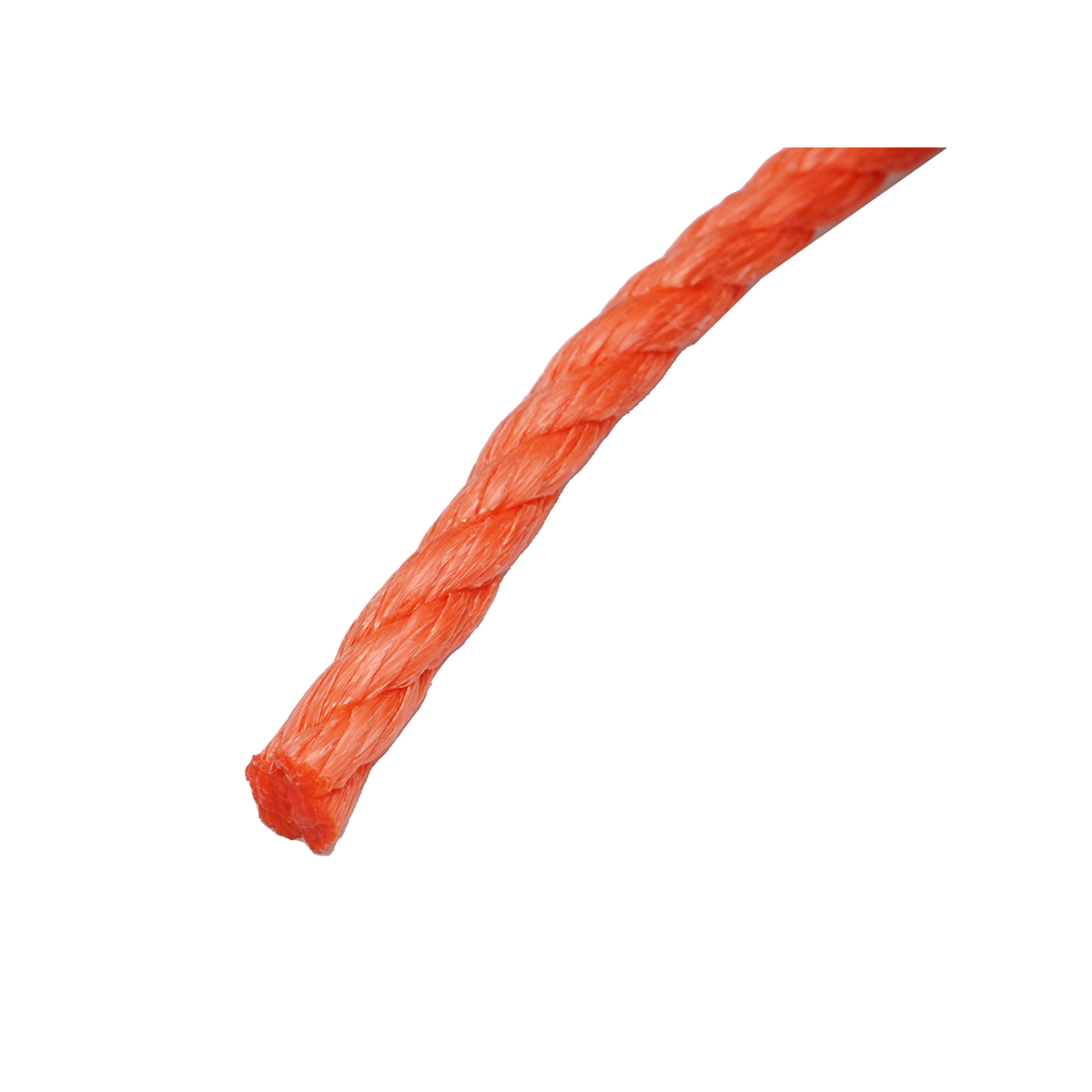 Sfoara PP fir rasucit portocalie 10 mm x 25 m Breckner Germany