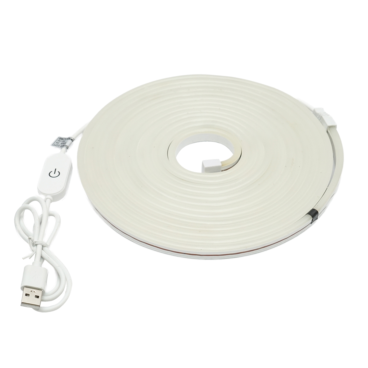 Banda LED 3000K, 5V, USB, 5m IP65 Breckner Germany