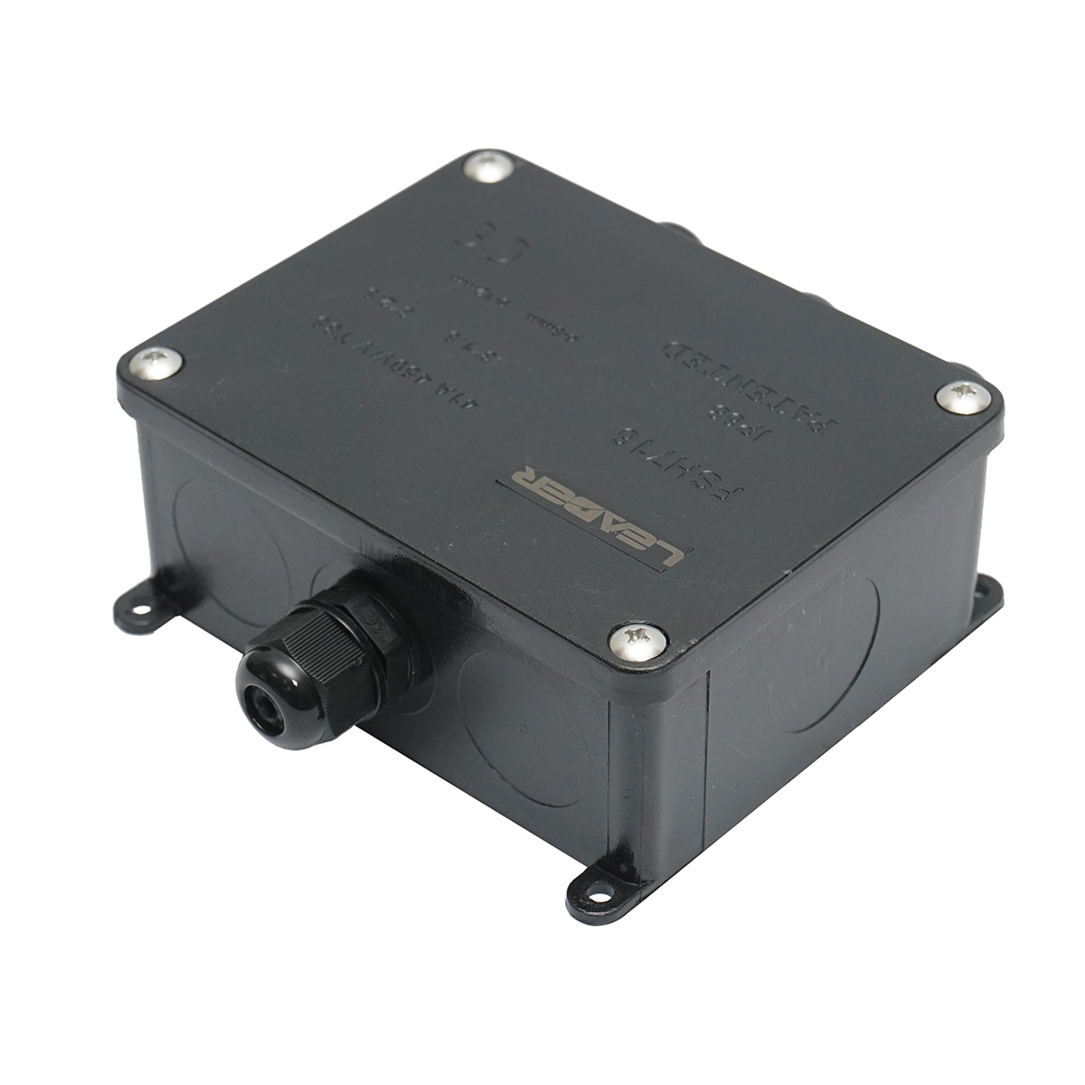 Doza etansa cu presetupe 41A 450V AC, 4 cai 4-12mm IP68 Leader