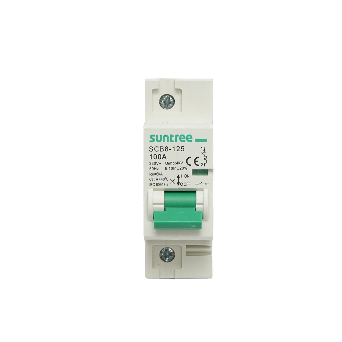 Siguranta automata tip intreruptor 1P, 100A 230V, 4.5kA Suntree