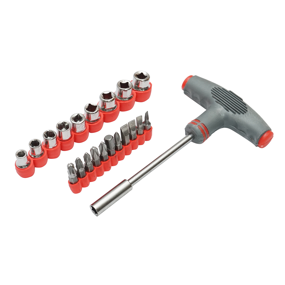 Set surubelnita varfuri si tubulare cu maner 21 piese Breckner Germany