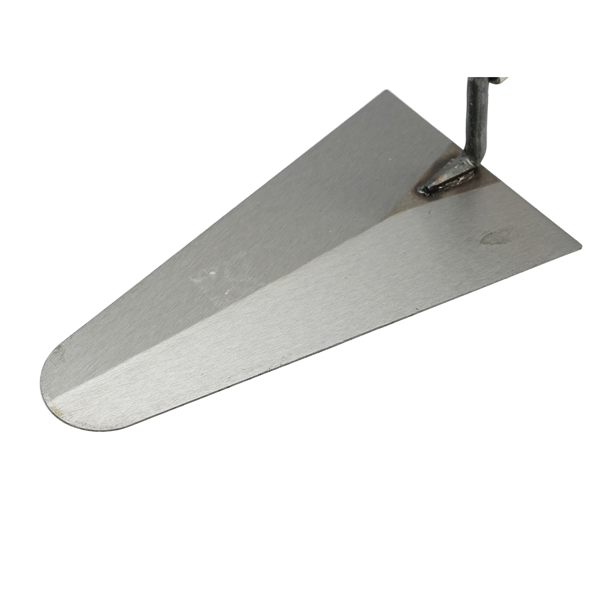 Mistrie rotunda 200 mm cu maner din lemn, latime maner 110 mm, latime parte ingusta 45 mm