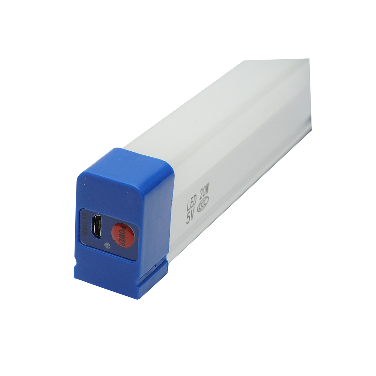 Lampa LED Breckner Germany 20W 6500K, prindere magnetica, acumulator reincarcabil 1200mAh, incarcare USB, 170x23x38mm, IP20