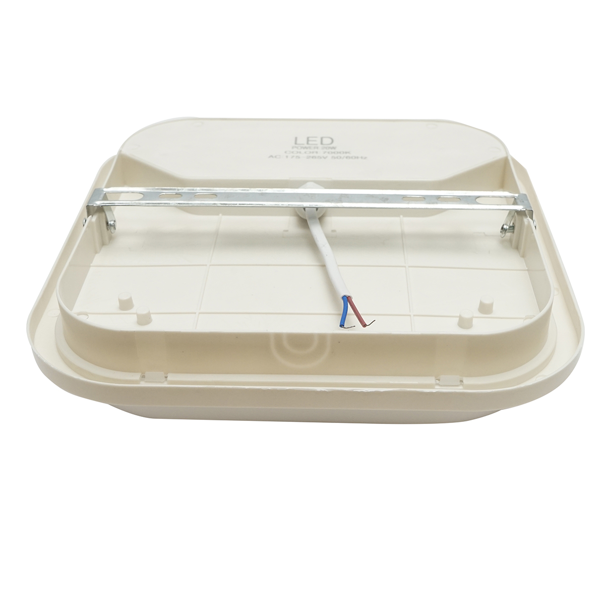 Plafoniera LED 20W Aparenta, Alb, 7000K lumina rece, 175-265V, 220x220x65 mm, Clasa energetica A++, interior/exterior Breckner Germany