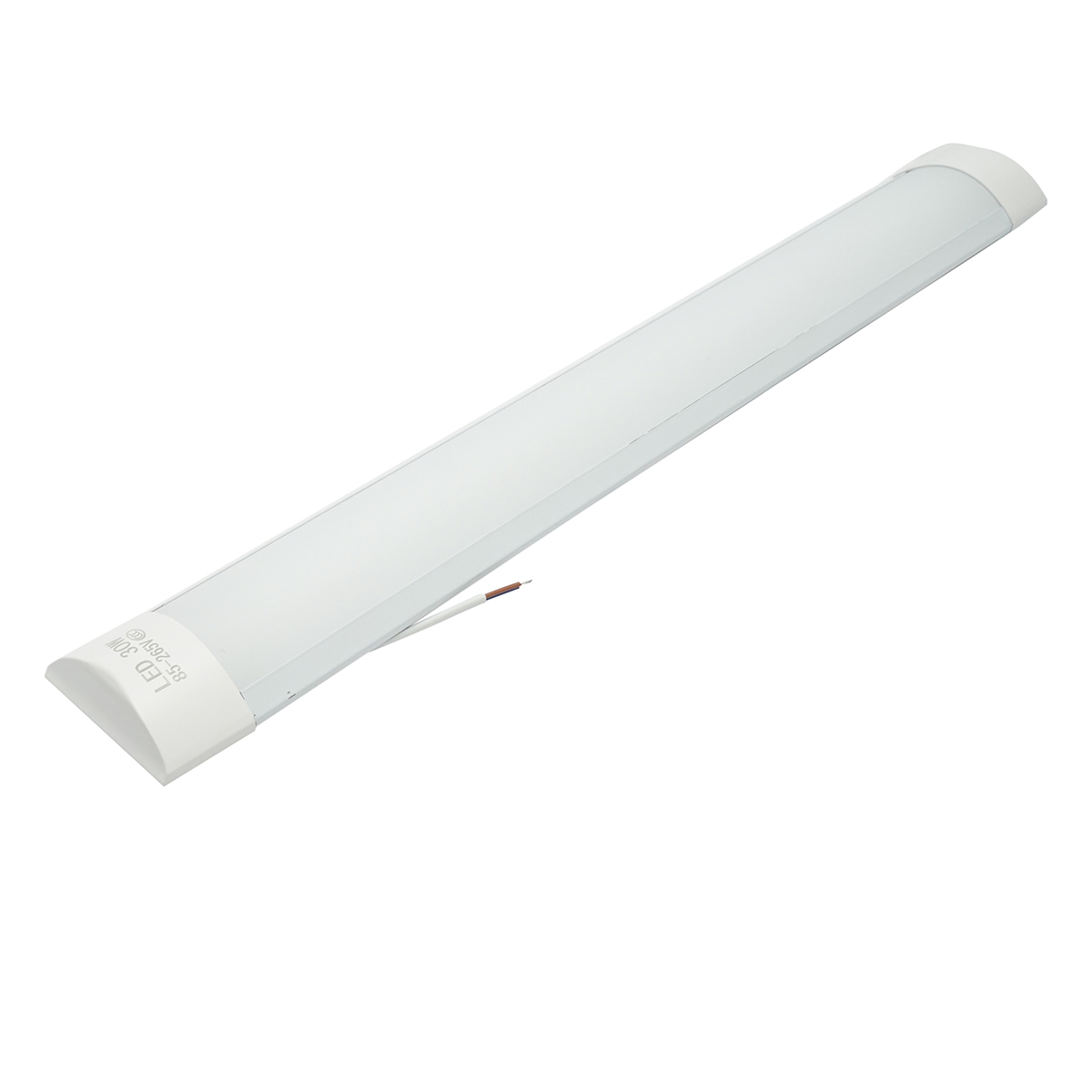 Aplica LED liniara 30W, montaj aparent, Alb, 85-265V, 6500K, IP20, 615x78x27 mm, 40.000 H, clasa A - Breckner Germany