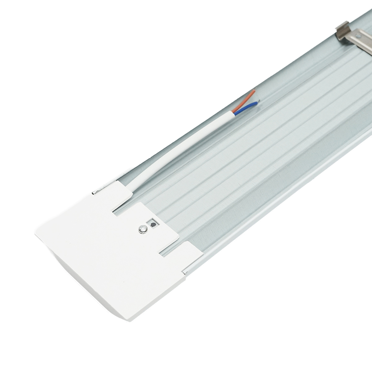 Aplica LED liniara 60W 6500K, CORP ILUMINAT APLICAT montaj aparent, alb, 180-265V, IP20, 1200x75x25 mm, clasa A, durata 40.000 h, Breckner Germany