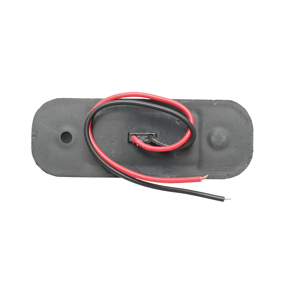 Lampa laterala gabarit slim LED 12-24V, alb fumuriu, 89x32 mm, distanta intre suruburi 61 mm, Breckner Germany