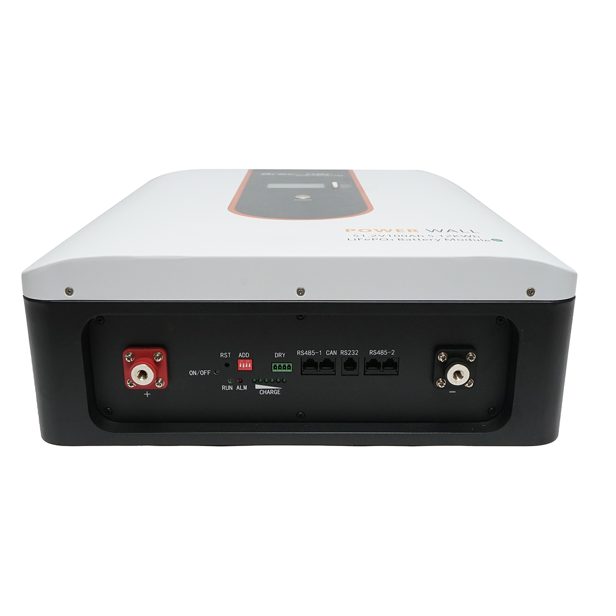 Baterie Li-ion LiFePO4 5.12KWh, 51.2V, 100Ah cu BMS, Bluetooth, LCD display si protectie temperatura Breckner Germany