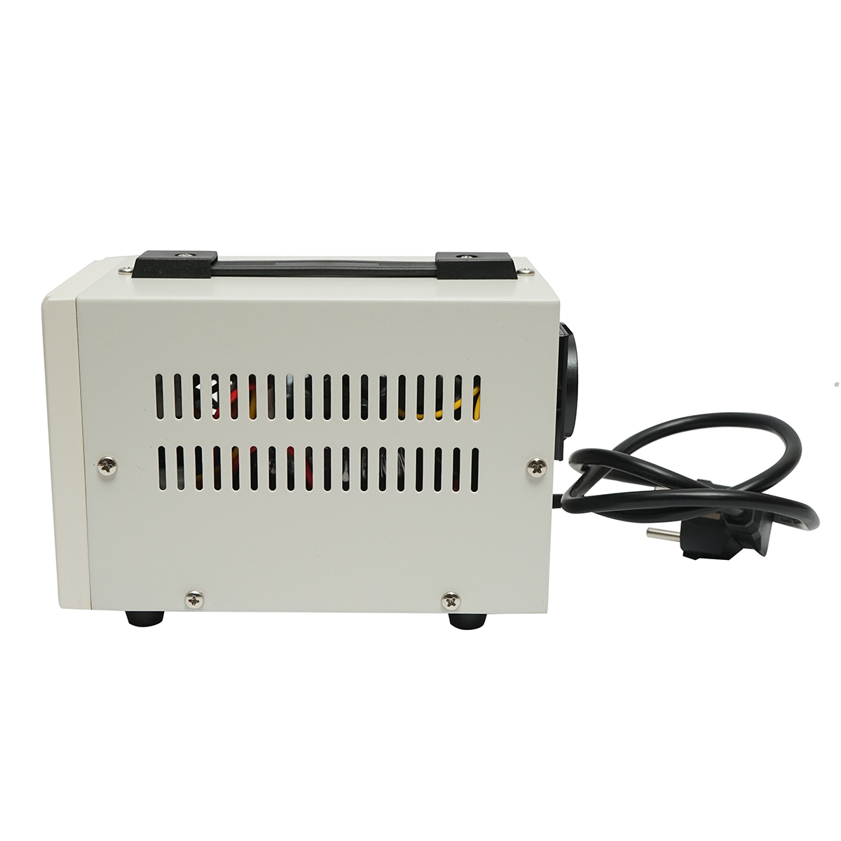 Stabilizator automat de tensiune monofazic cu releu 2000VA/140-260V, 2 prize schuko 230V, afisaj LCD Breckner Germany