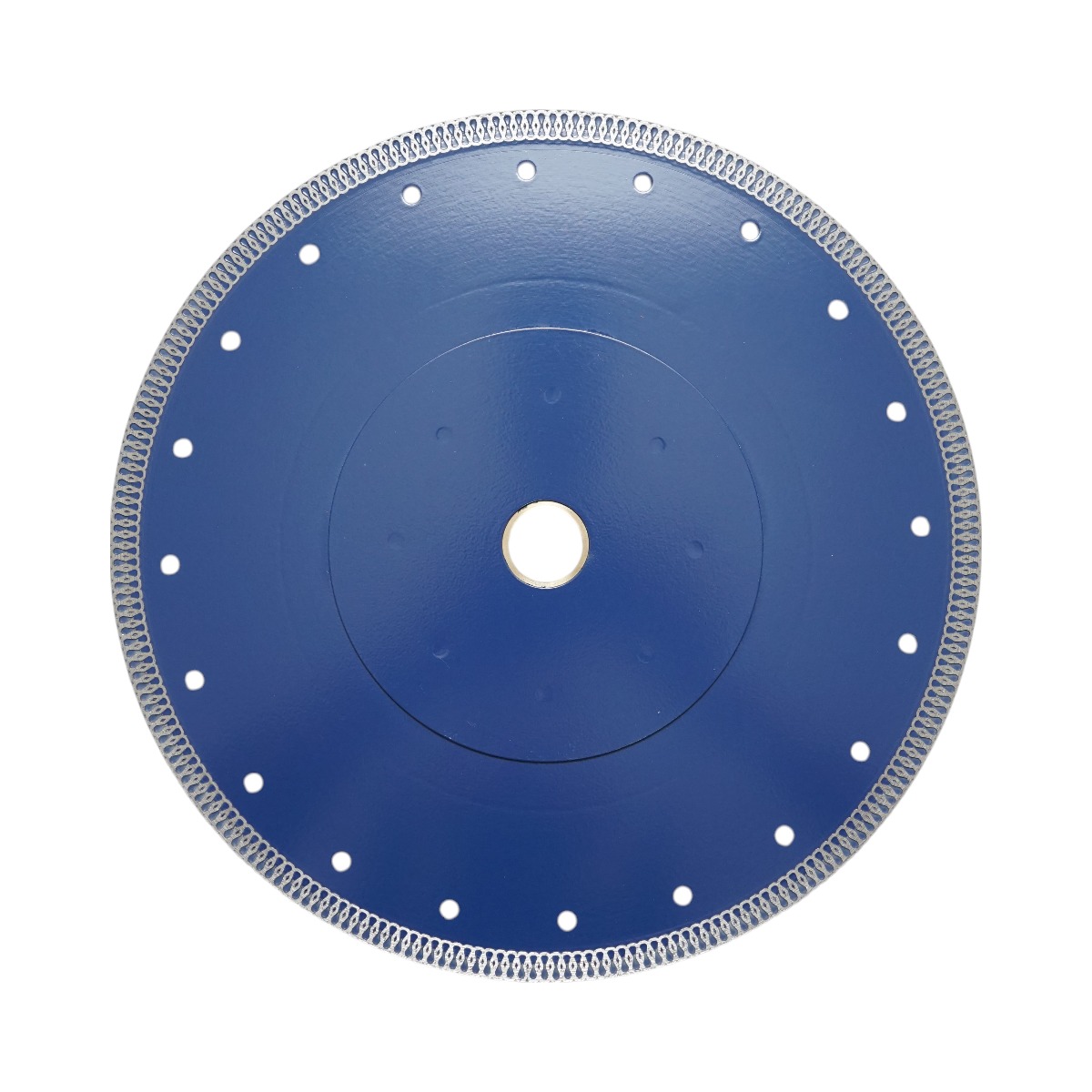 Disc diamantat Turbo continuu Breckner Germany 300x30/25.4 mm, segment 10 mm, presare la cald, pentru gresie, faianta si ceramica dura