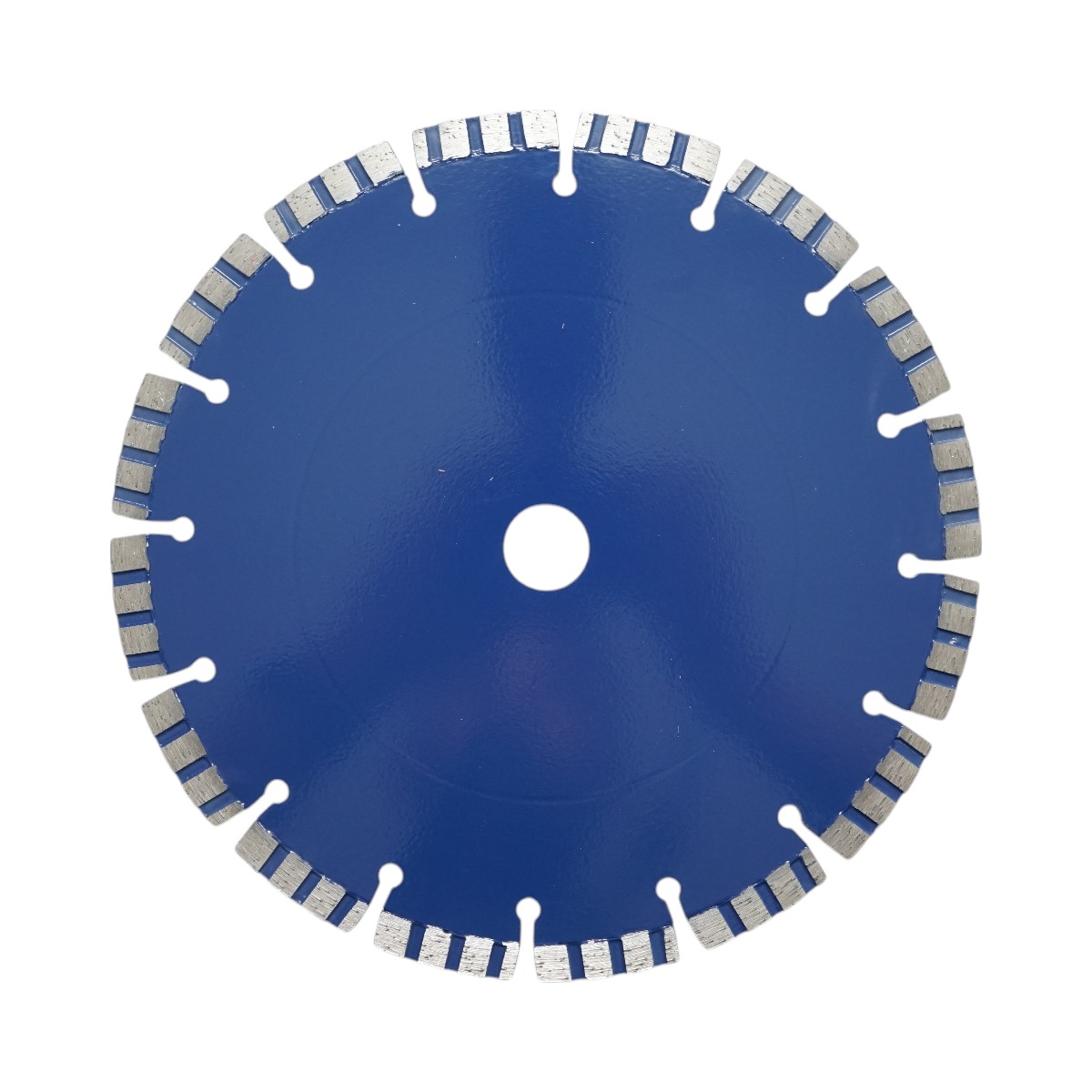 Disc diamantat turbo segmentat Breckner Germany 230x22.23 mm, segment 10 mm, Tehnologie Laser, pentru beton armat, piatra dura, pavele