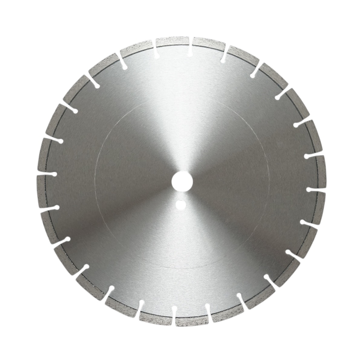Disc diamantat segmentat Breckner Germany 350x25.4 mm, segment 10 mm, tehnologie Laser, pentru beton armat, pavele, boltari, piatra dura